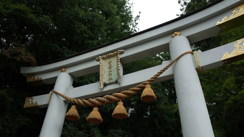 宝登山神社参拝の日鳥居の画像