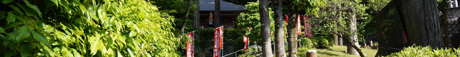 秩父札所の第27番札所となっている、龍河山大淵寺の山門画像