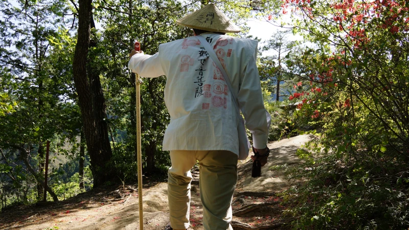 管理人の徒歩巡礼画像