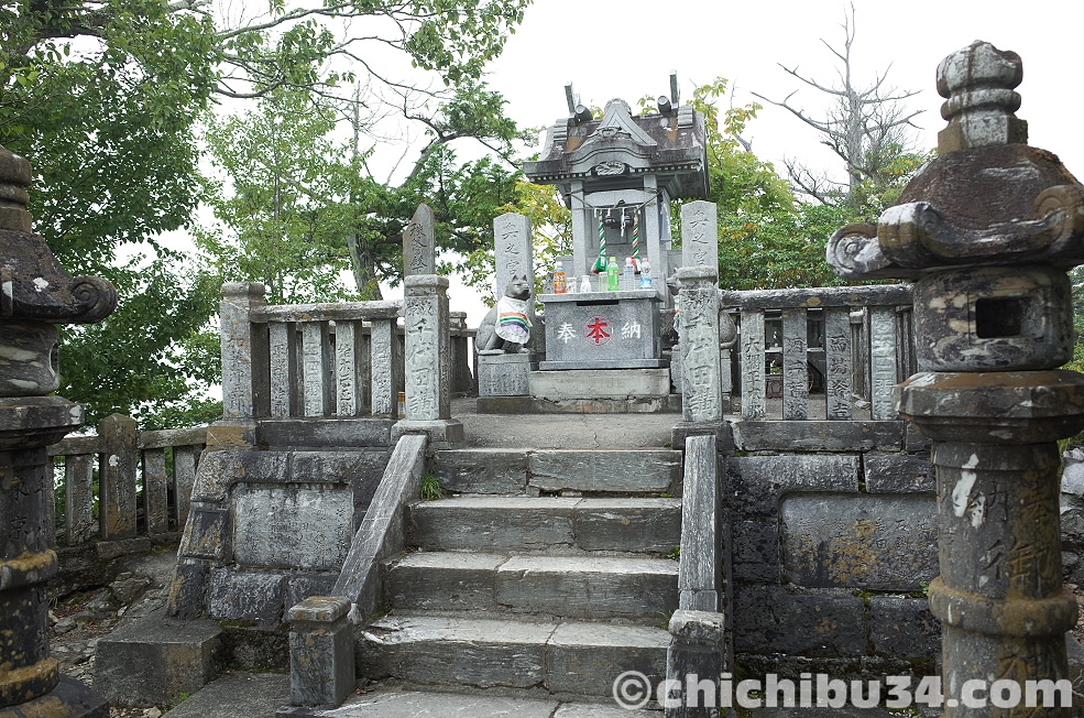 三峰神社参拝の日奥宮